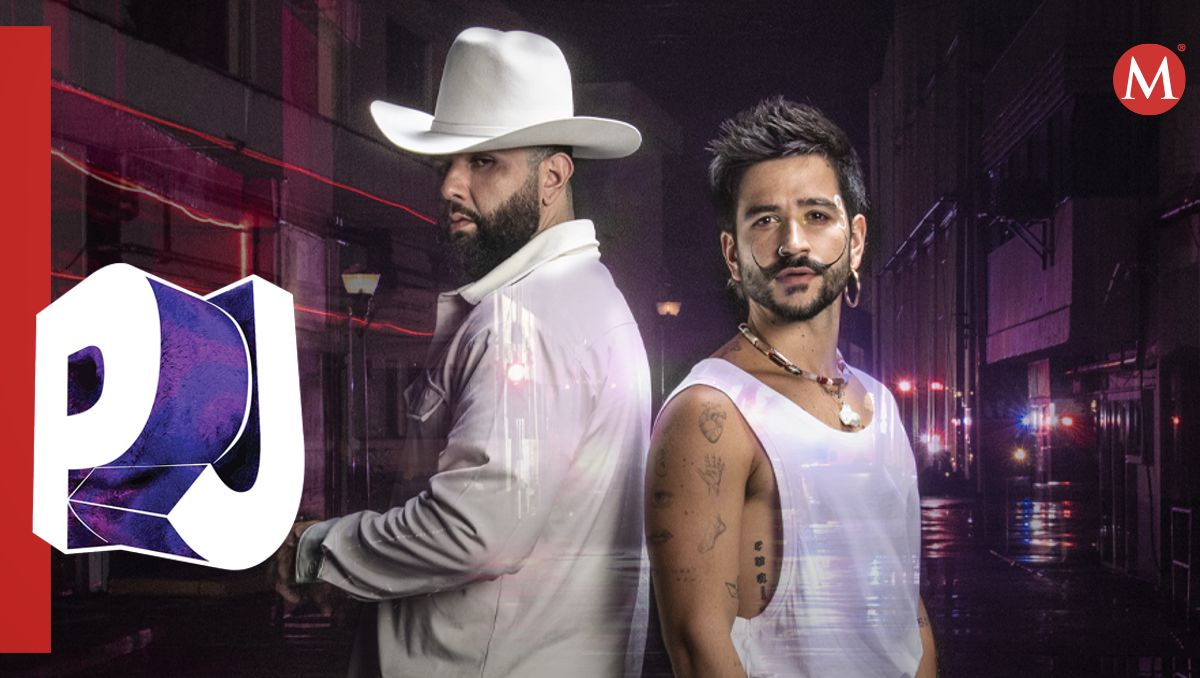 Carin León y Camilo en los Premios Juventud 2023