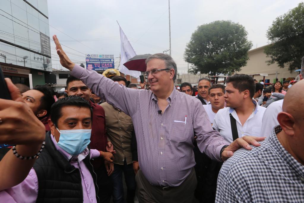 Ebrard realizó el evento después de 17 días de recorridos por el país. (Jorge Carballo)