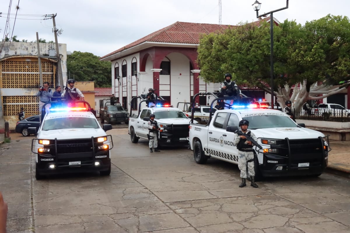 El Ejército Mexicano desarrolla funciones de resguardo