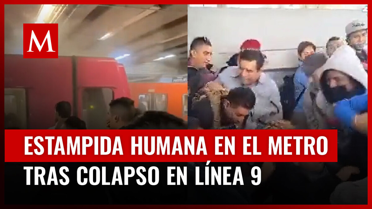 Falla en la estación Chabacano provoca caos entre los usuarios del metro