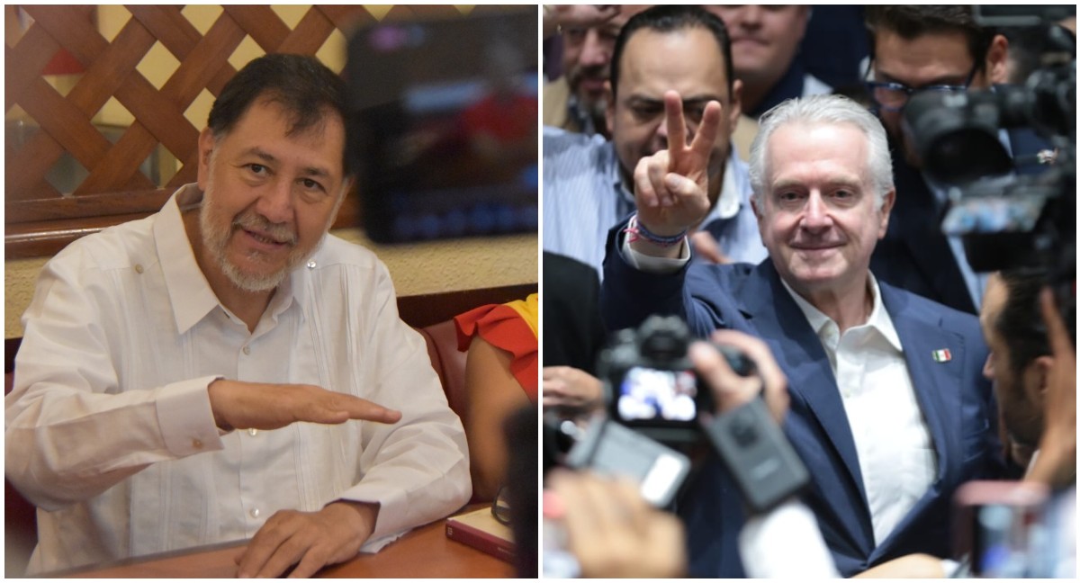 Fernández Noroña critica a Creel por "lágrimas de cocodrilo" en discurso: "siempre lo dejan fuera". | Pablo Vázquez y Jesús Quintanar