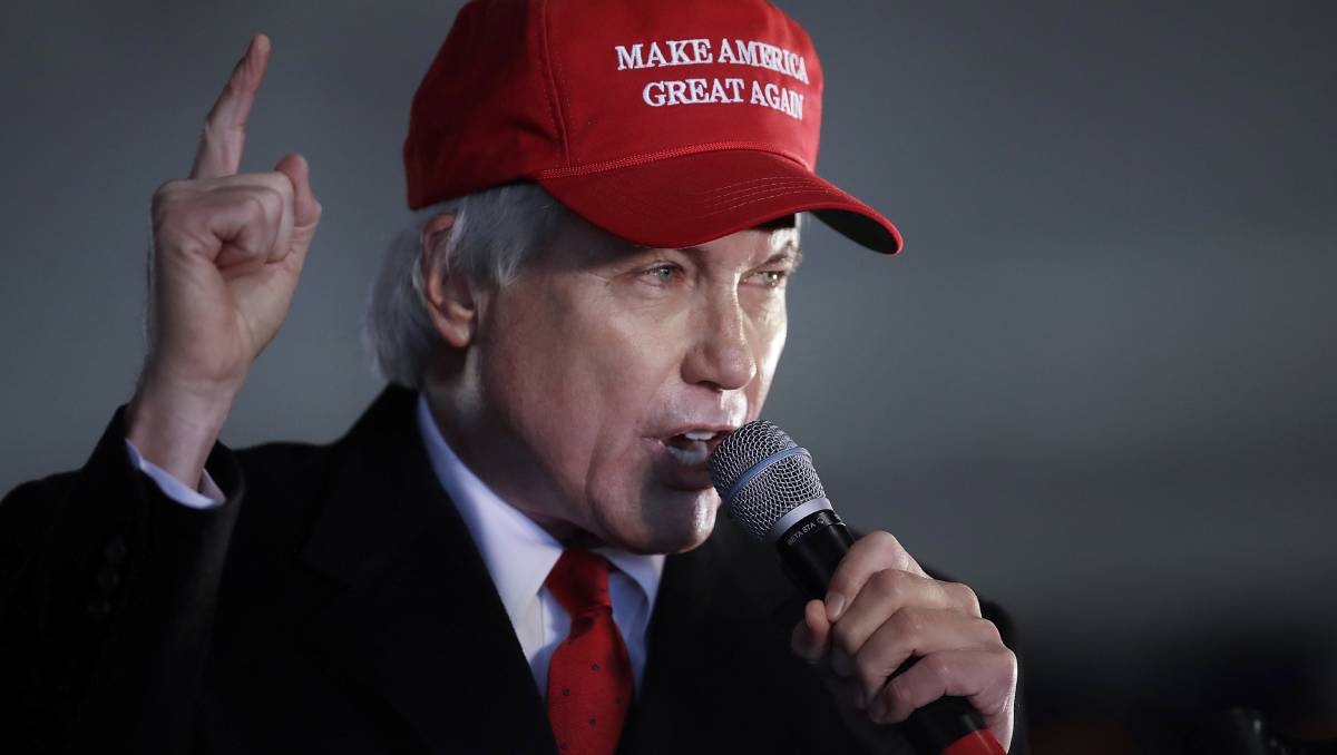 Lin Wood, abogado de Donald Trump. (AP).