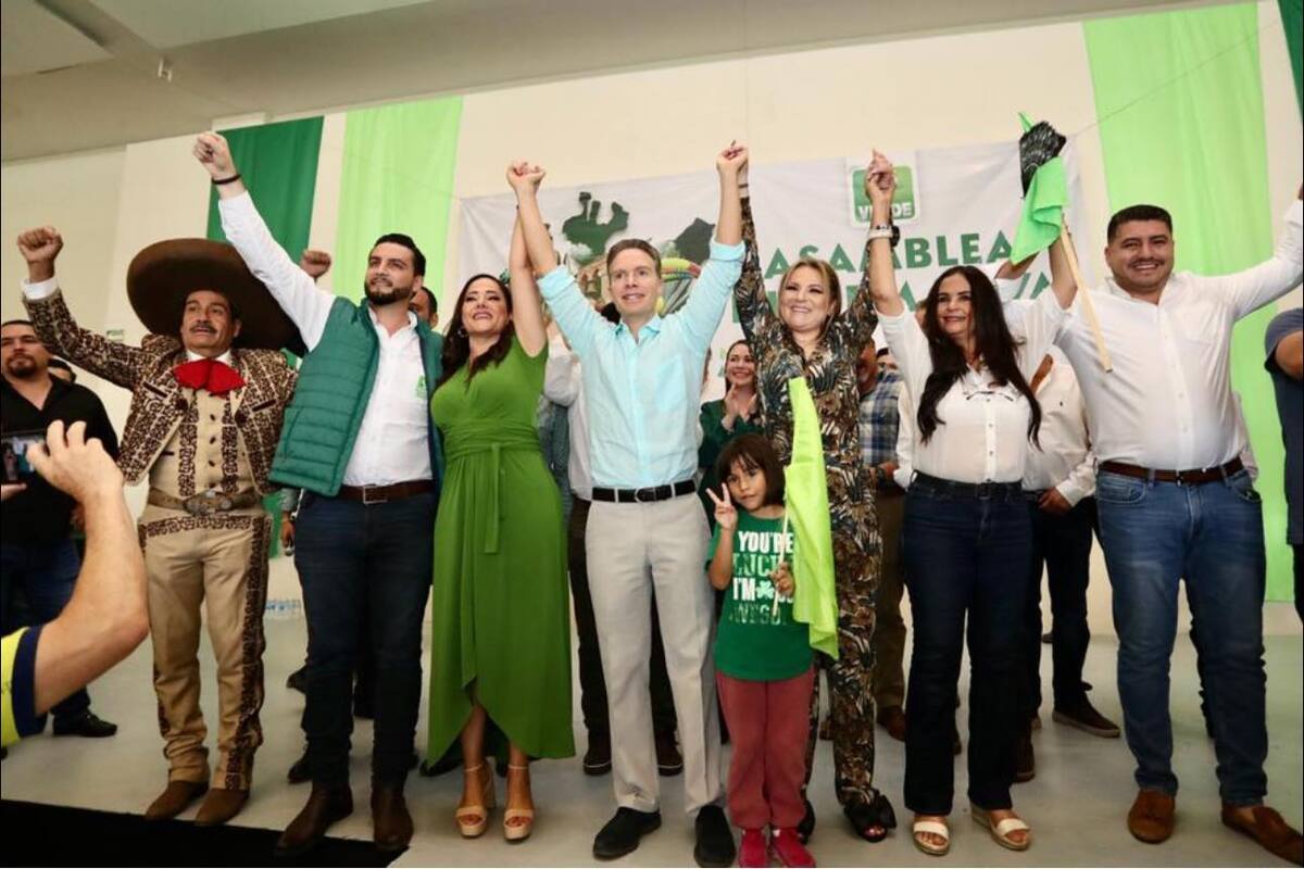 Manuel Velasco Coello encabezó la ‘Asamblea Informativa’. (Cortesía)