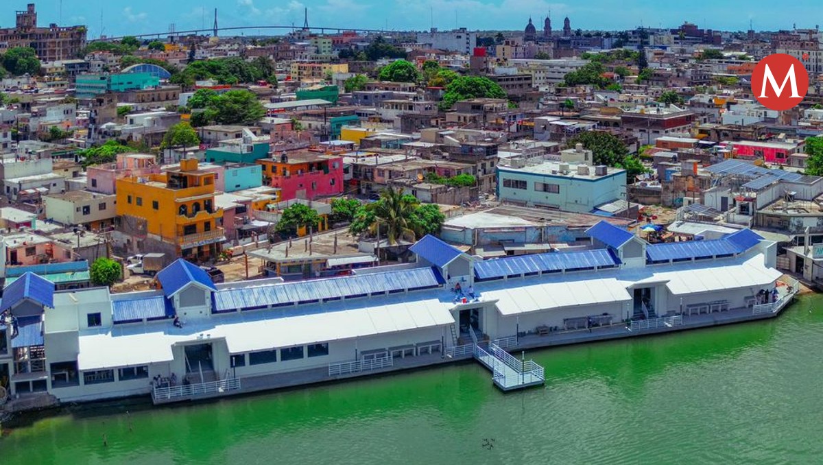 Mercado de mariscos 'La Puntilla' en Tampico