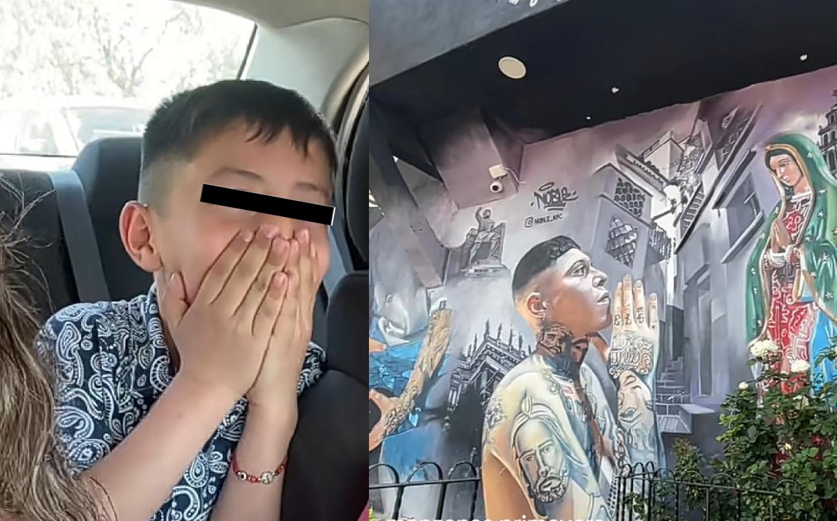 Niño fan de Santa Fe Klan I TikTok