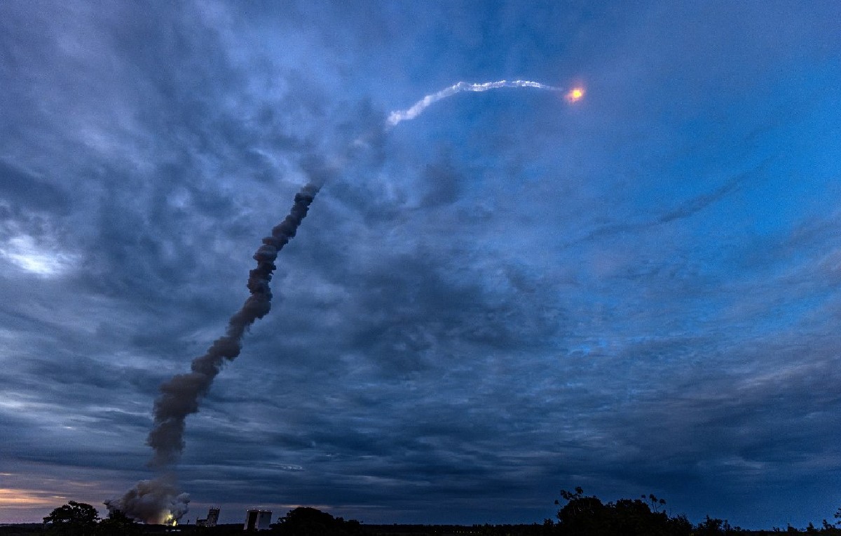 Última misión del cohete Ariane 5 (AFP)