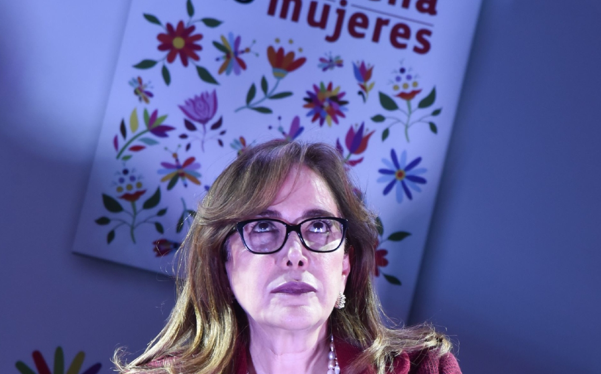 Yeidckol Polevnsky insiste en que debió ser considerada para el proceso interno de Morena. | Cuartoscuro