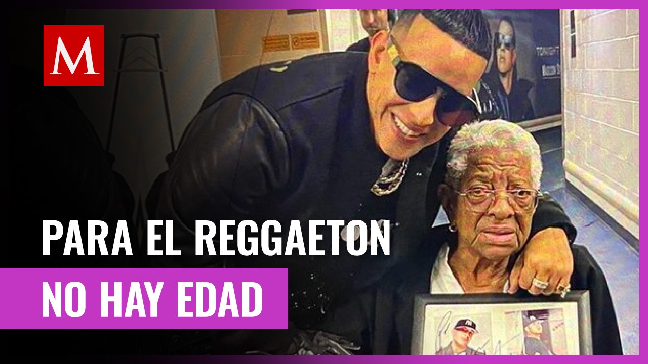 Abuelita de 96 años rompe en llanto al conocer a Daddy Yankee
