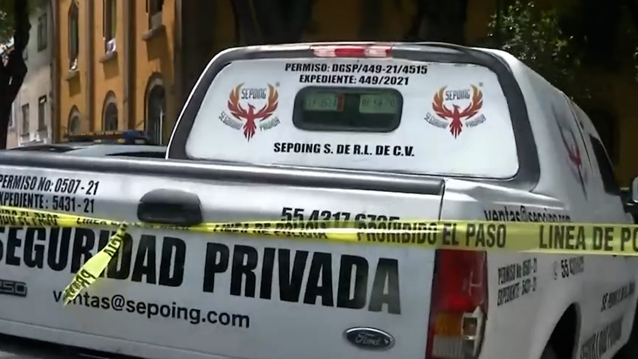 En CdMx, asaltan camioneta de valores en la alcaldía Cuauhtémoc