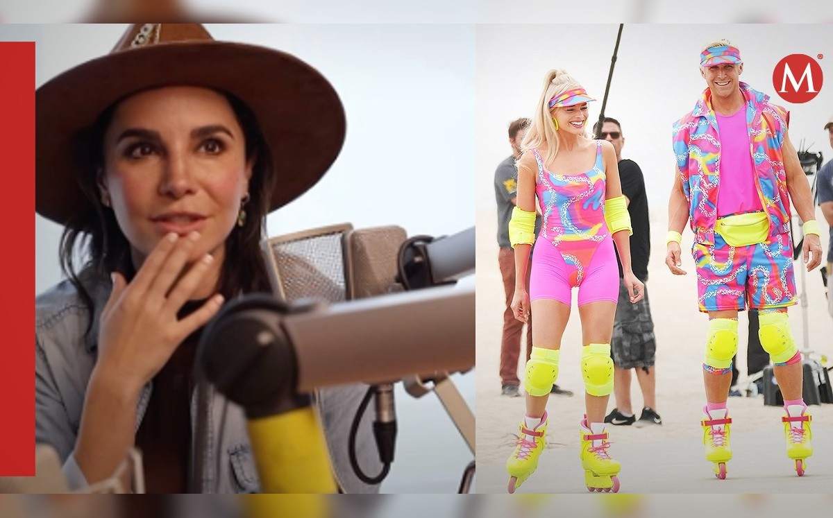 Martha Higareda conoce a los protagonistas de 'Barbie'