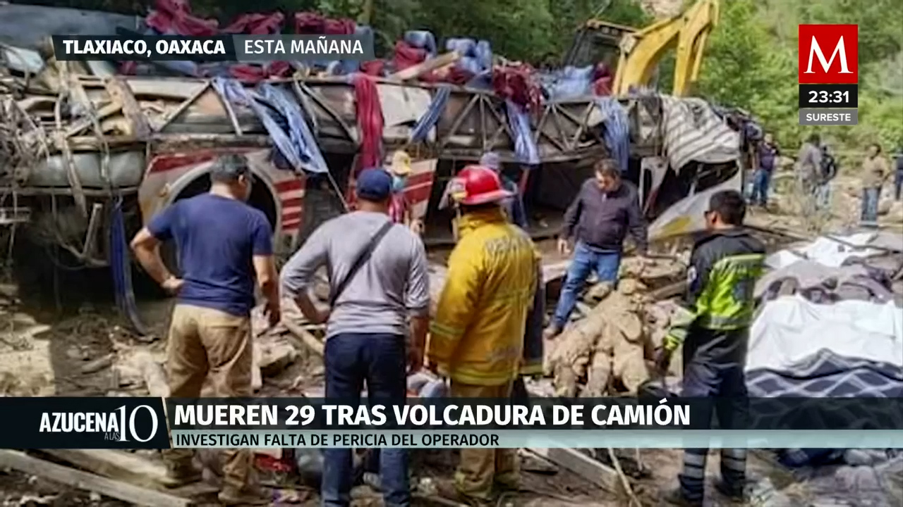 Trágico accidente de autobús en Oaxaca: Conoce la impactante lista de víctimas y heridos