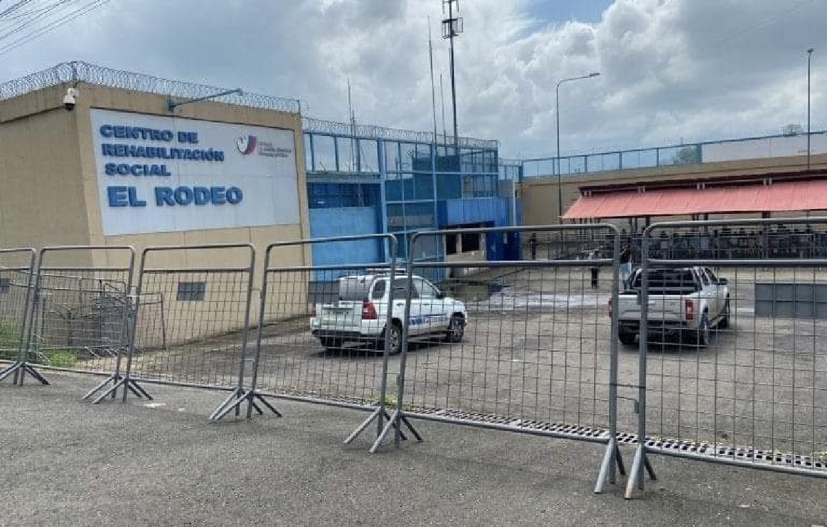 Centro de rehabilitación social el Rodeo en Portoviejo, Ecuador (Twitter)