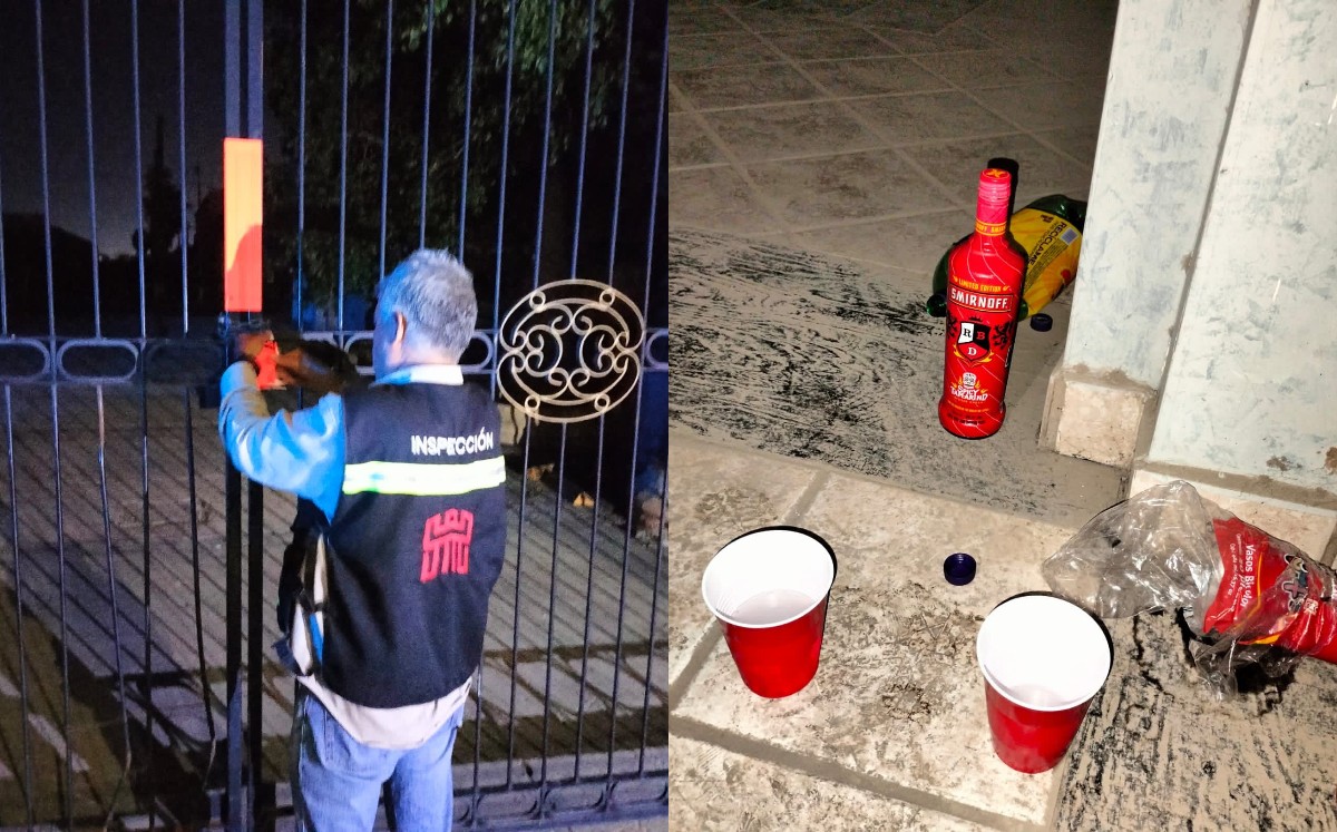 La fiesta fue detectada por agentes cibernéticos. (Especial)