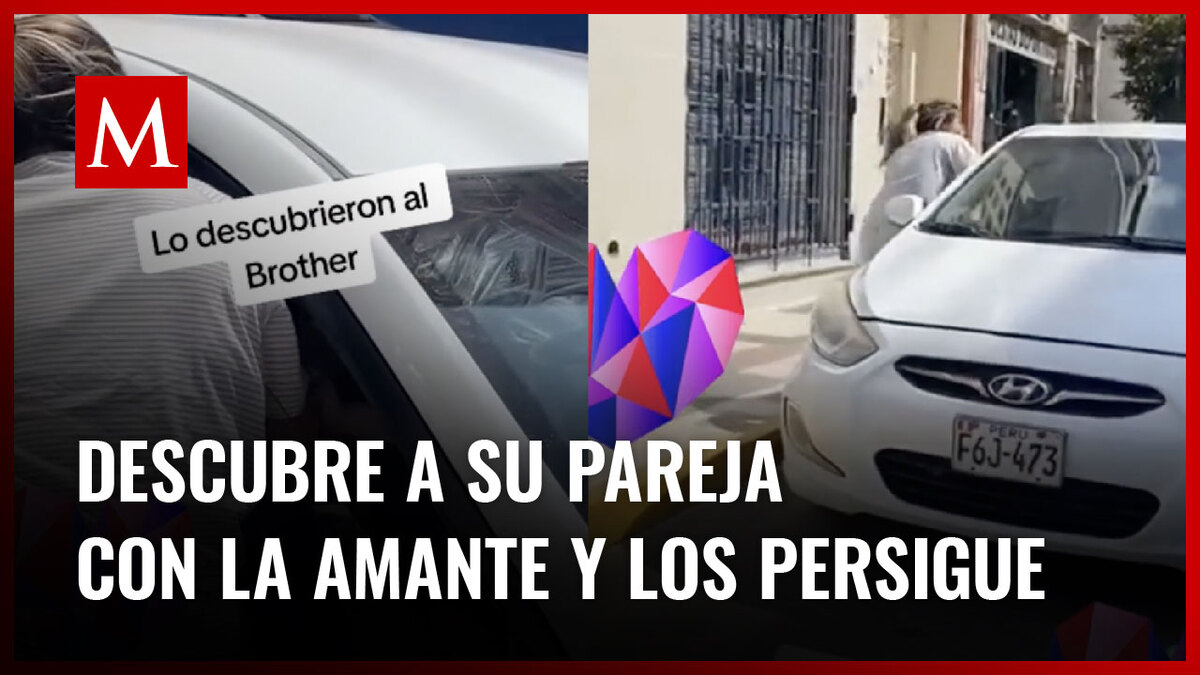 Una mujer enfrentó a su pareja que se encontraba con la amante saliendo de un motel