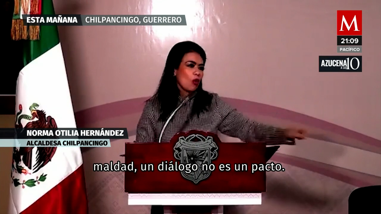 La alcaldesa de Chilpancingo se mantiene firme: ¡No renunciará a pesar de la crisis de violencia