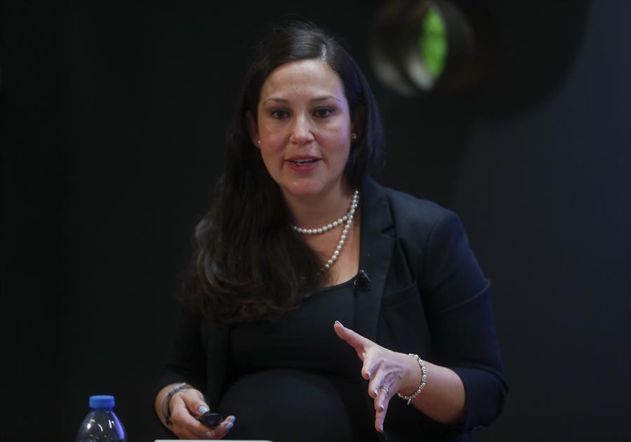 Cecilia Jiménez, directora ejecutiva en México de Santander Asset Management. | EFE