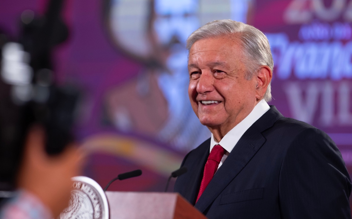 Conferencia de prensa mañanera en Palacio Nacional del Presidente. | Cortesía