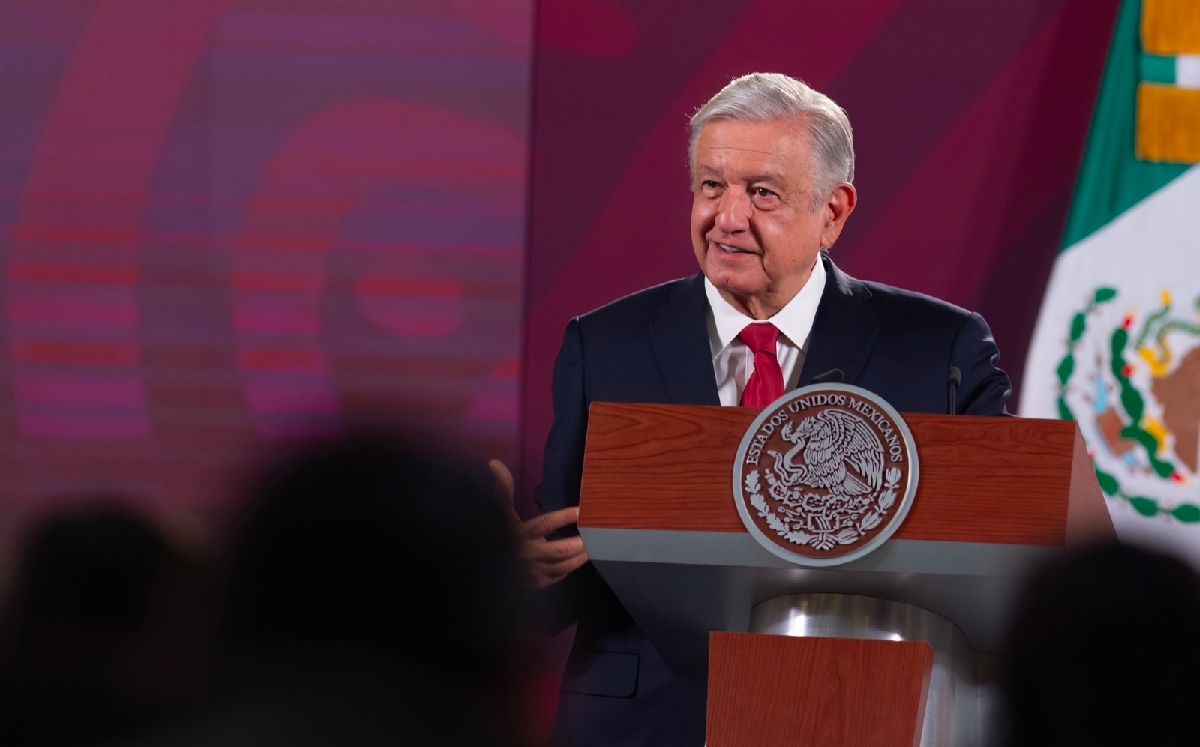 Conferencia de prensa del presidente López Obrador el 10 de julio. | Cortesía