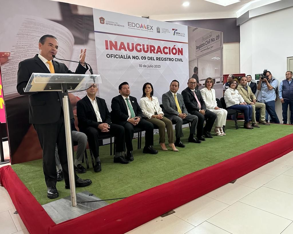 Inauguran Oficialía 9 de Registro Civil de Tlalnepantla. | Especial