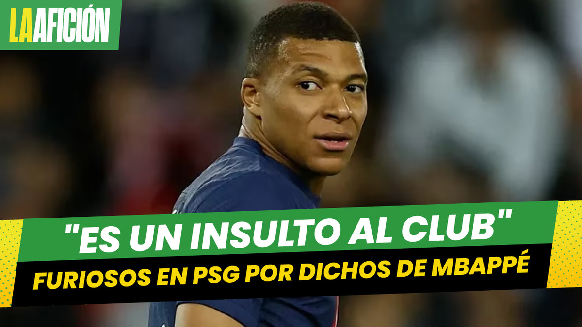 Kylian Mbappé causa furia en el vestidor del PSG: "Es un insulto al club"