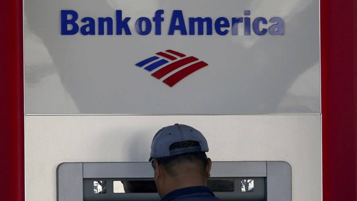 Un cajero automático de Bank of America en San Francisco, el 24 de abril de 2023. (Foto: AP)