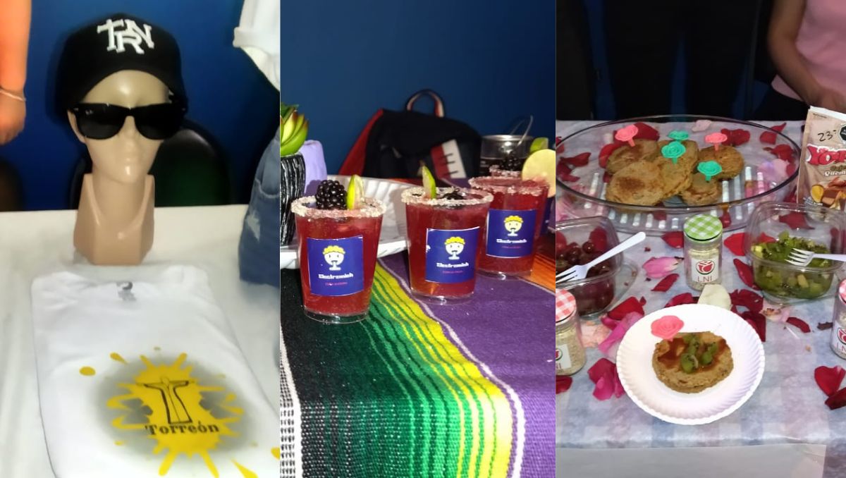 Desde un kit 'anticruda' hasta snacks para "el mal del puerco", proyectos de estudiantes en Torreón. | Especial