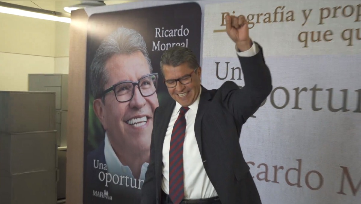 Monreal presenta su libro “Una oportunidad real” / Twitter: Ricardo Monreal