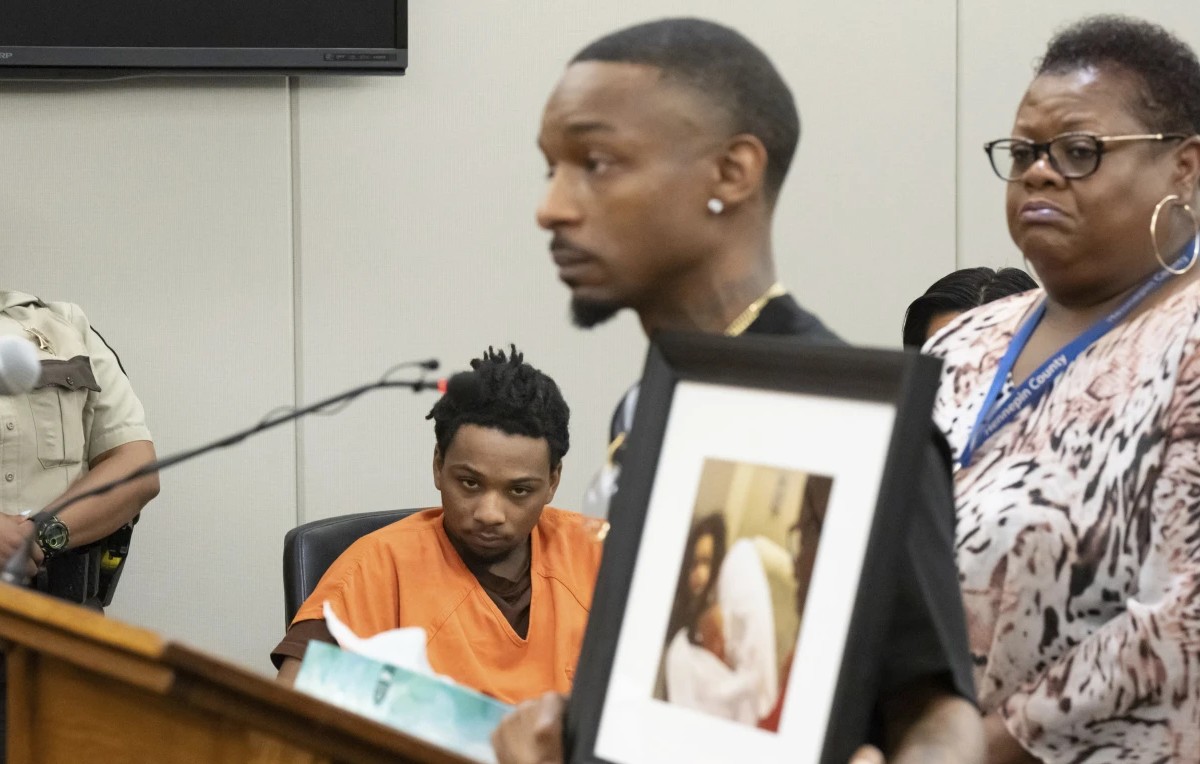 D'Pree Shareef Robinson en comparecencia por asesinato en Minneapolis (AP)