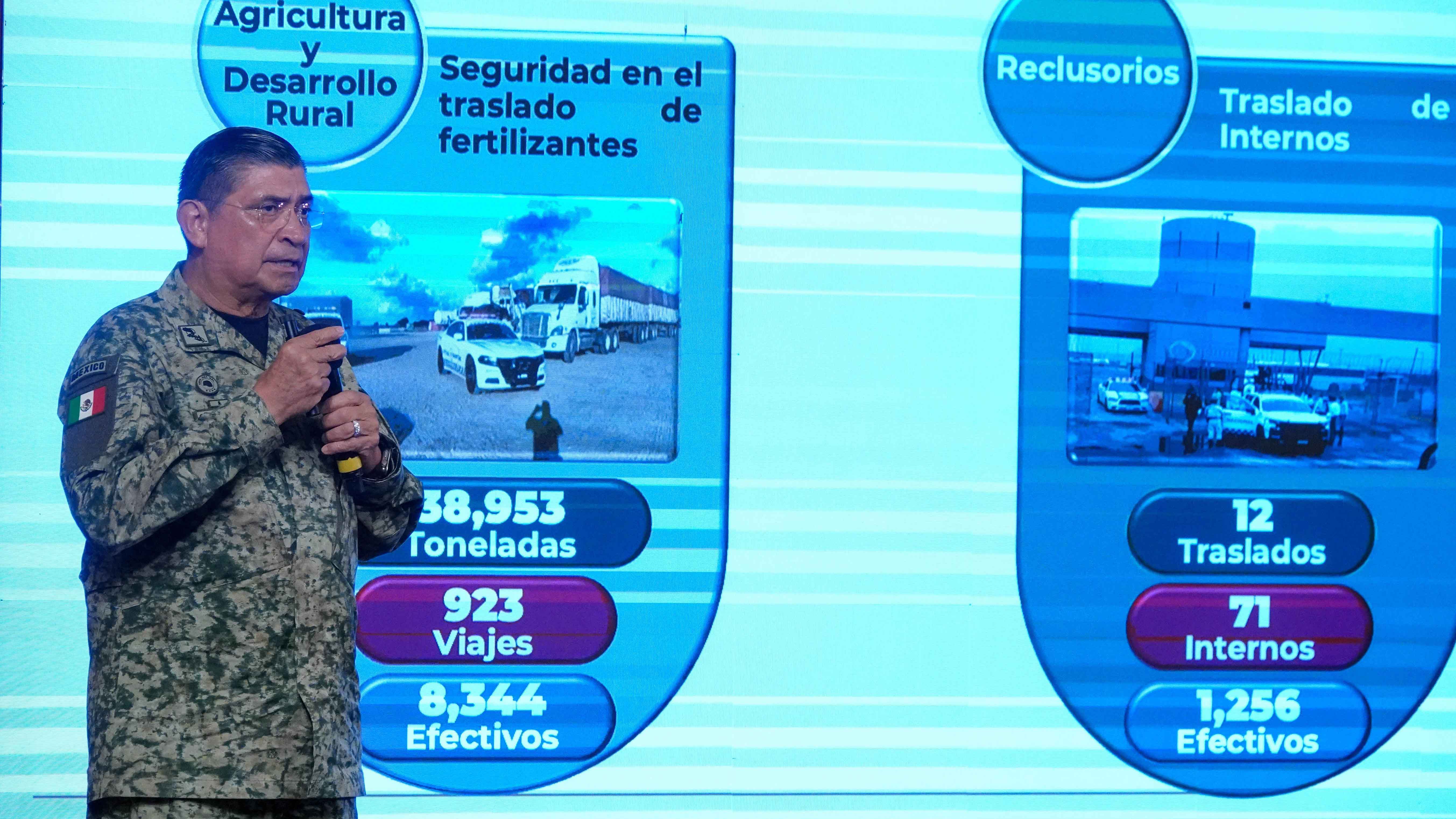 Sedena ha decomisado más de 7 mil kilos de fentanilo en lo que va de la administración