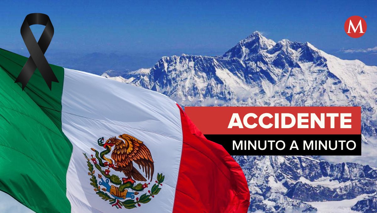 Un helicóptero se estrelló cerca del monte Everest. (Especial).