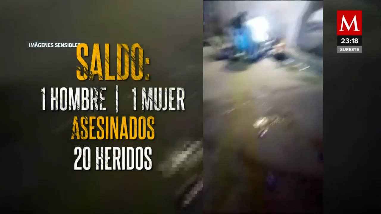 Violento incidente en bar de Poza Rica: Dos fallecidos y heridos en un ataque armado