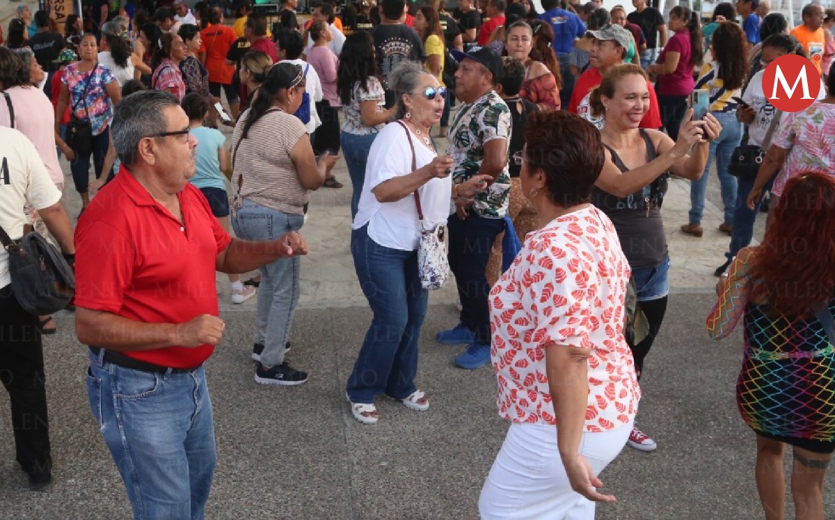 Baile en Tampico. (Yazmín Sánchez)