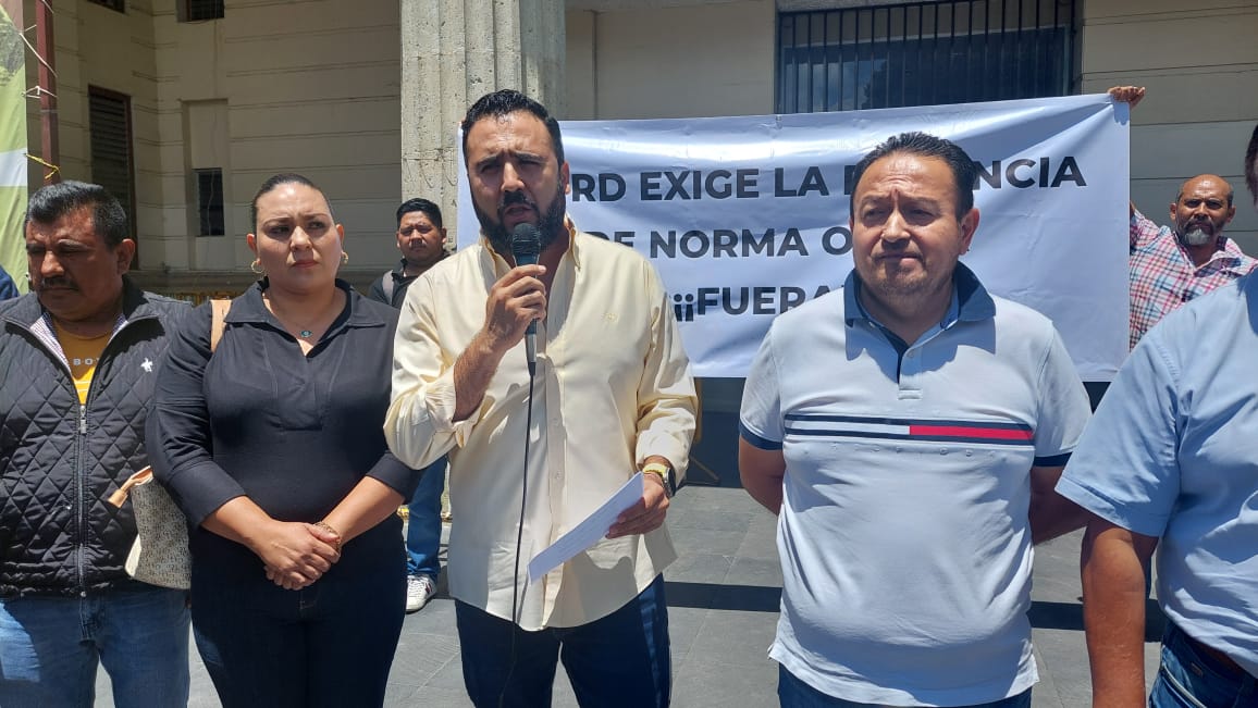 Dirigencia estatal del PRD en Guerrero.