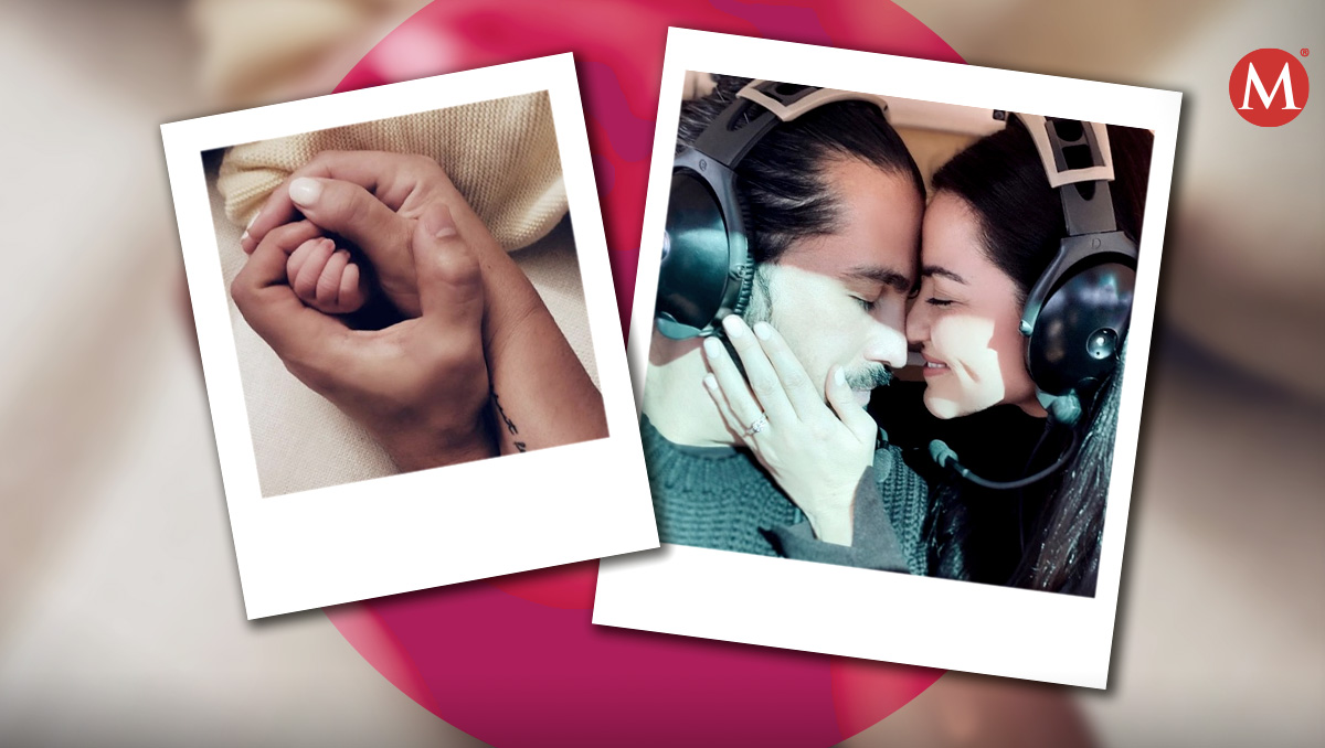 Maite Perroni y Andrés Tovar muestran foto de su bebé