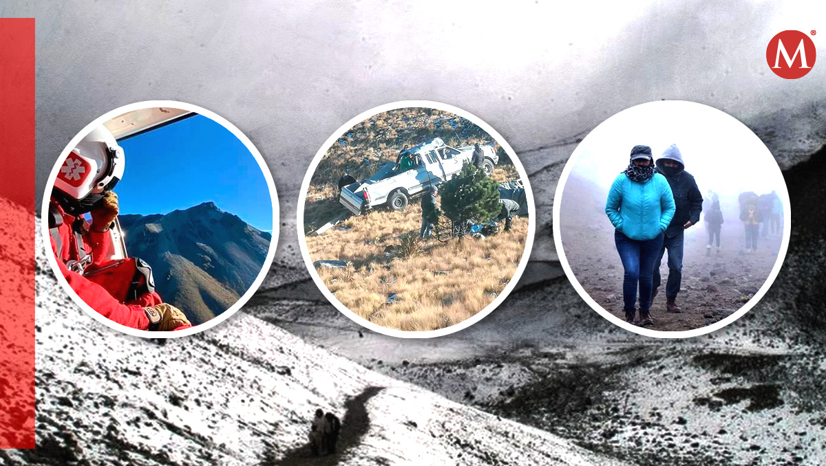 Recuento de los accidentes ocurridos en el Nevado de Toluca (Aranza Albarrán | Especial)