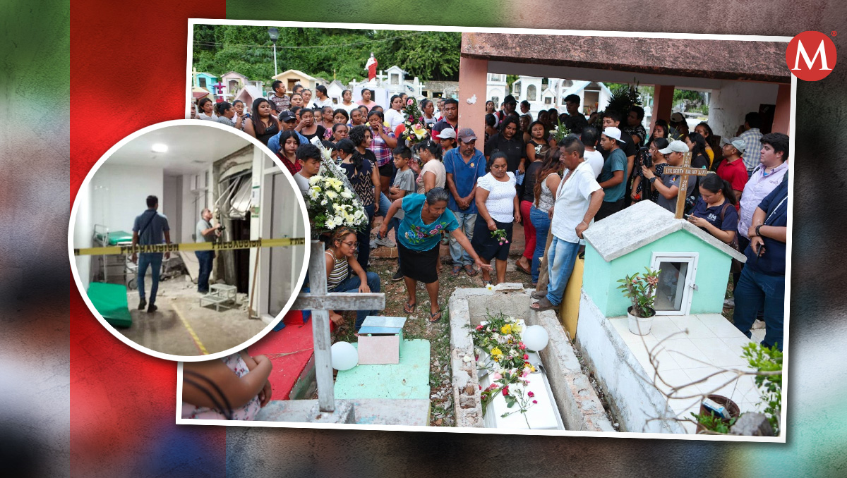 Aitana fue sepultada en Yucatán tras morir en un hospital de Quintana Roo. | Cuartoscuro