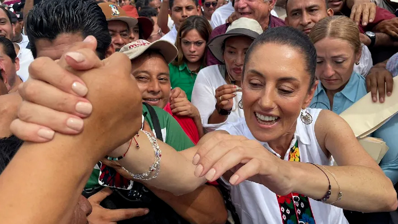 Claudia Sheinbaum visita Tabasco, durante su gira estuvo acompañada por hermano de AMLO