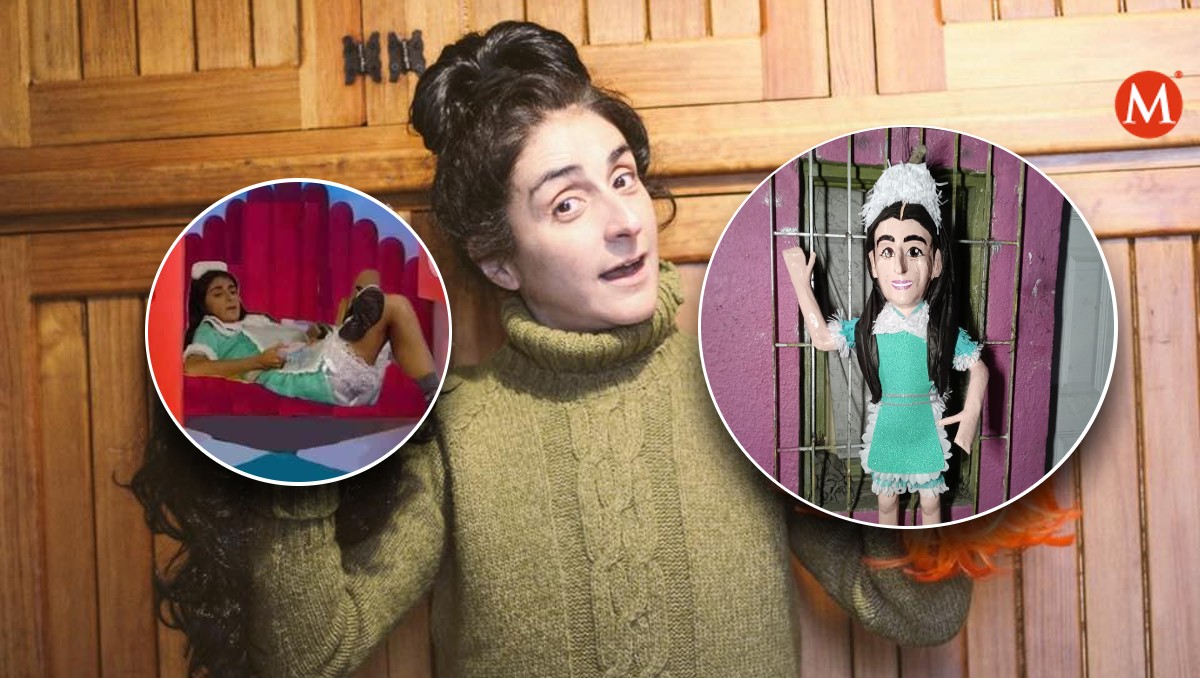 Crean piñata de "Excelsa", personaje de Bárbara Torres