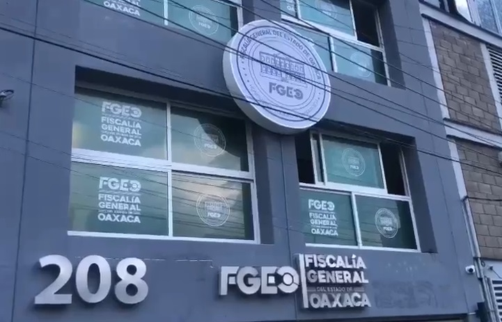 Fiscalía General de Oaxaca.
