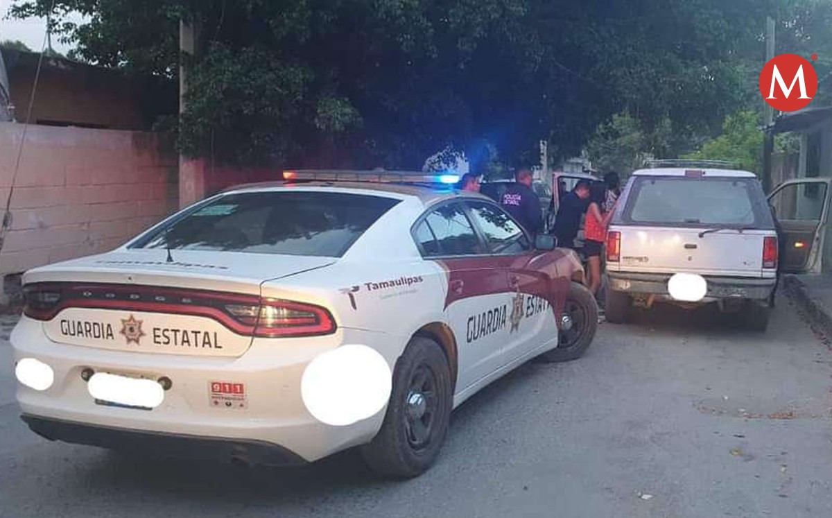 Guardia Estatal detiene a asaltantes en zona sur de Tamaulipas.