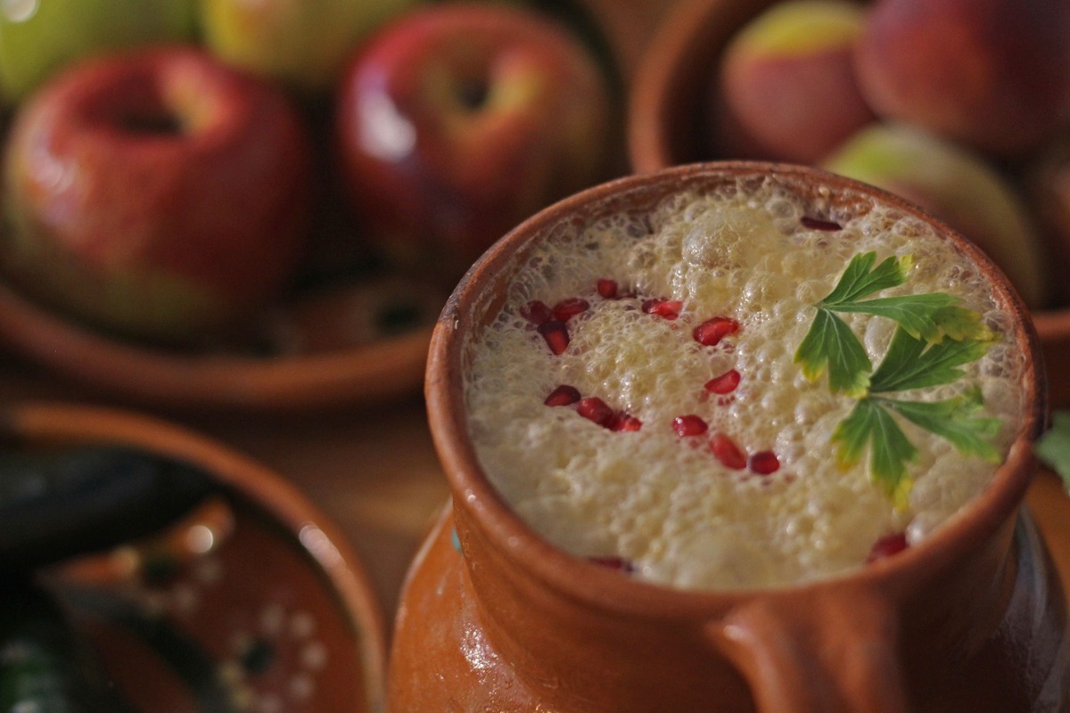 Pulque de chile en nogada | Melanie Torres
