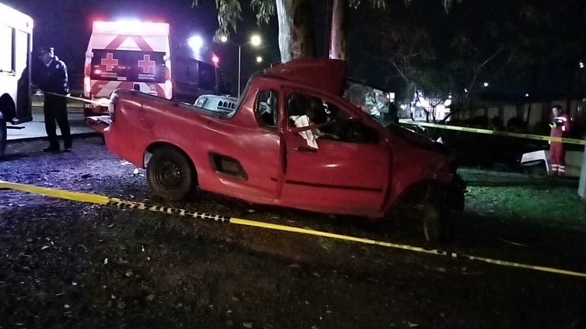 El accidente ocurrió en la colonia Santa María Tequepexpan. (Vicente Torres)