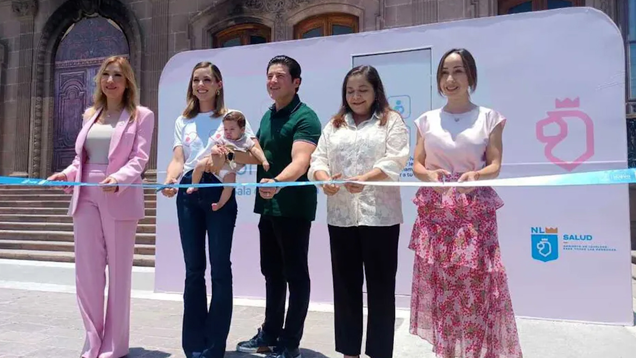 Gobierno de Nuevo León inaugura salas de lactancia en espacios públicos