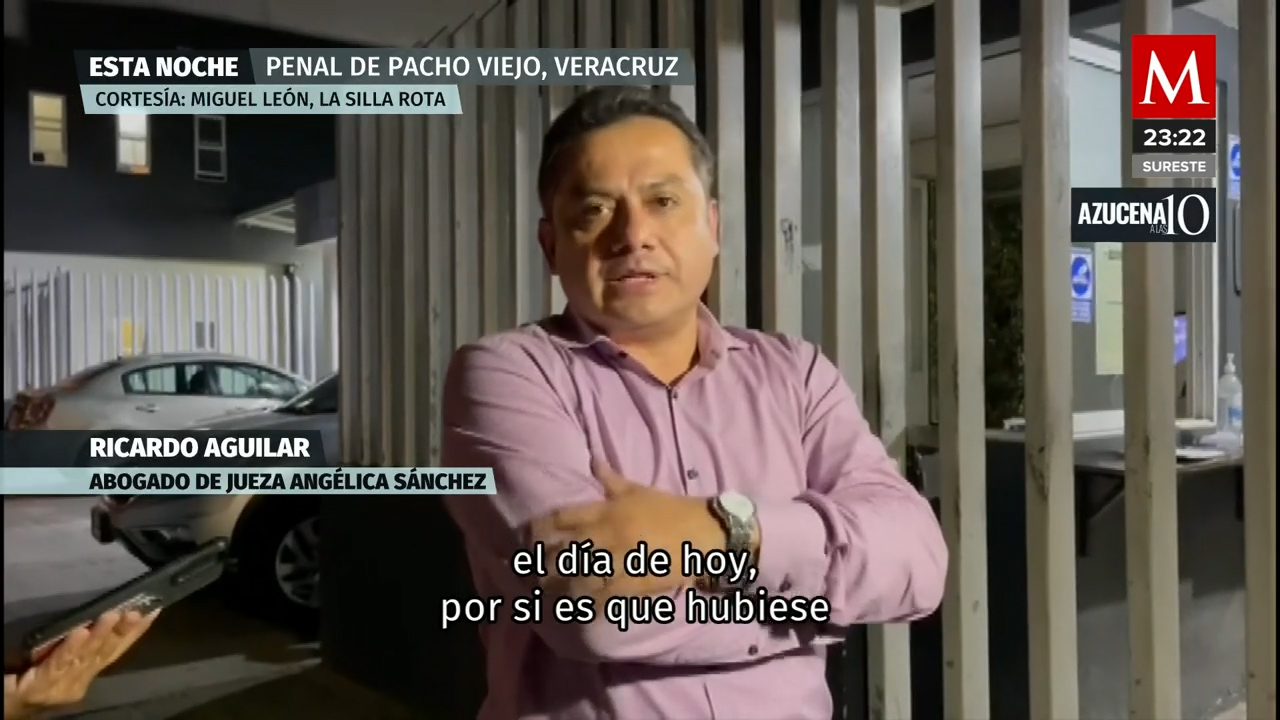 En las próximas horas saldrá de prisión la jueza Angélica Sánchez: Abogado