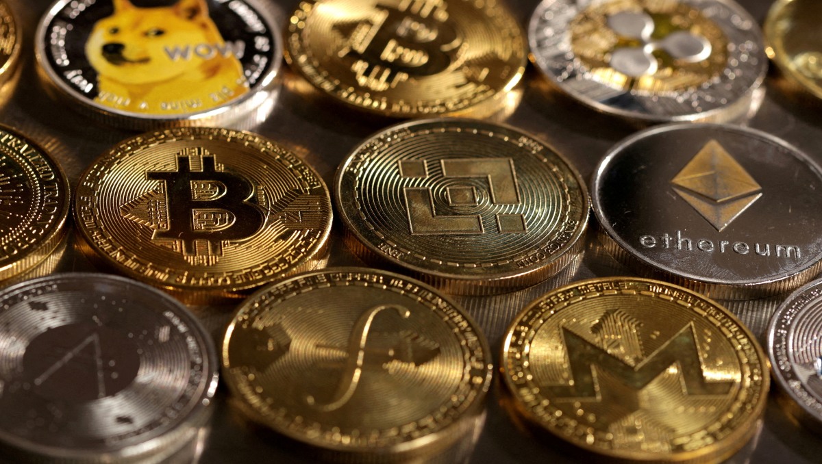Representaciones de criptodivisas se ven en esta ilustración tomada en agosto de 2022. Foto: (Reuters)