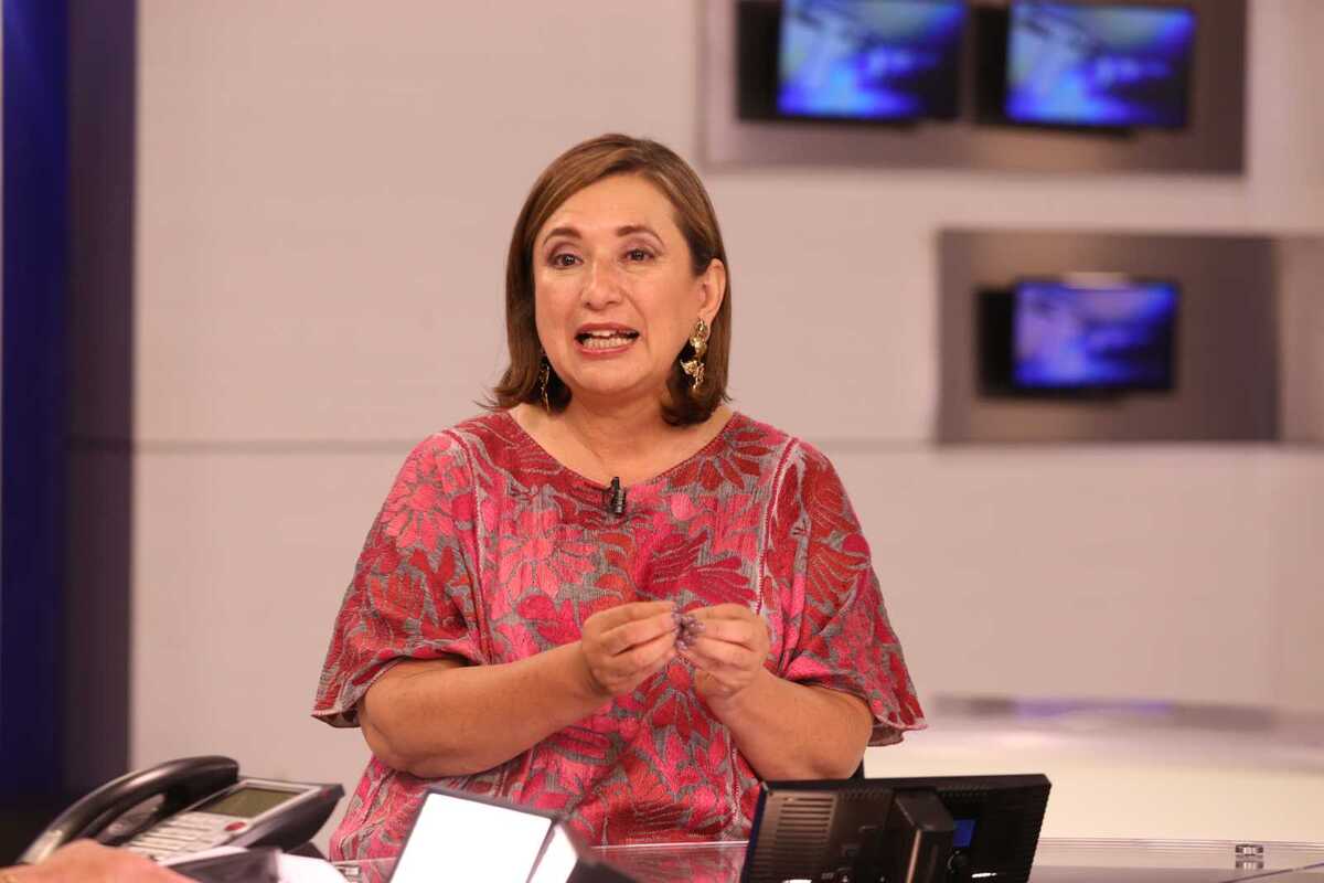 La senadora panista aseguró que nadie está detrás de sus aspiraciones, ni siquiera Vicente Fox. RAÚL PALACIOS