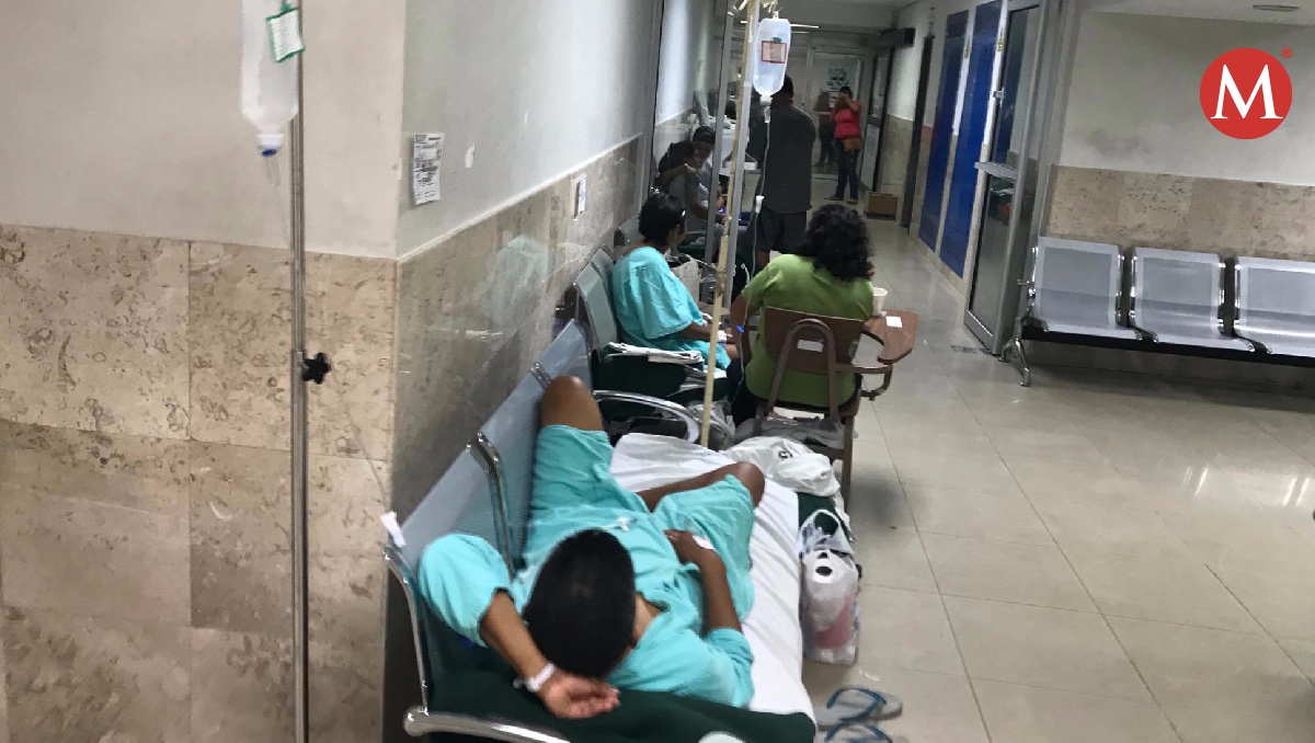 Pacientes en el IMSS de Ciudad Madero. (Archivo Milenio)