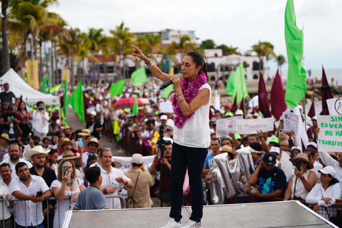 Claudia Sheinbaum visitó Bahía de Banderas. (Cortesía)