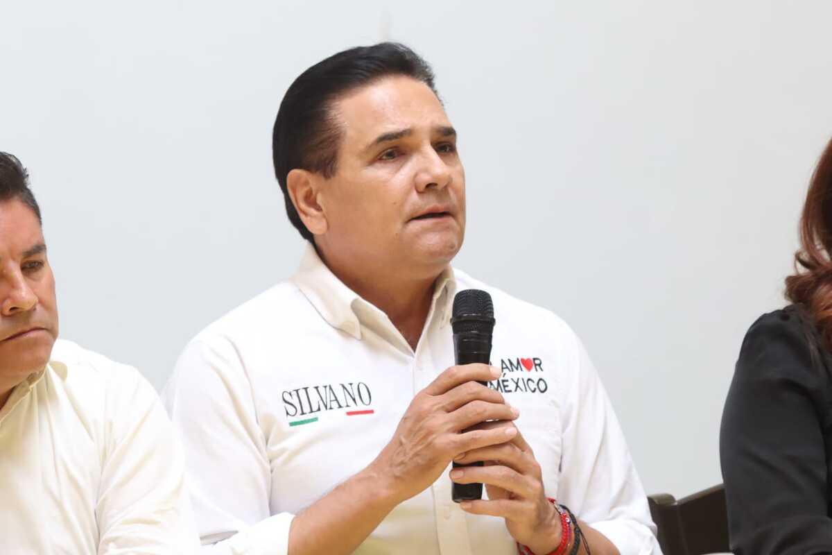 Silvano Aureoles  calificó como una simulación la “campaña” de la y los aspirantes a la presidencia de la República (Jorge Sánchez)