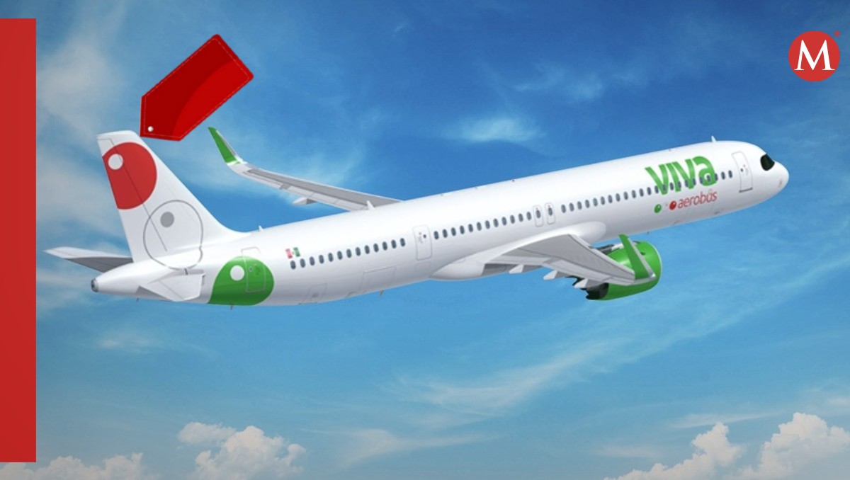 Avión de la aerolínea Viva Aerobus. | Especial
